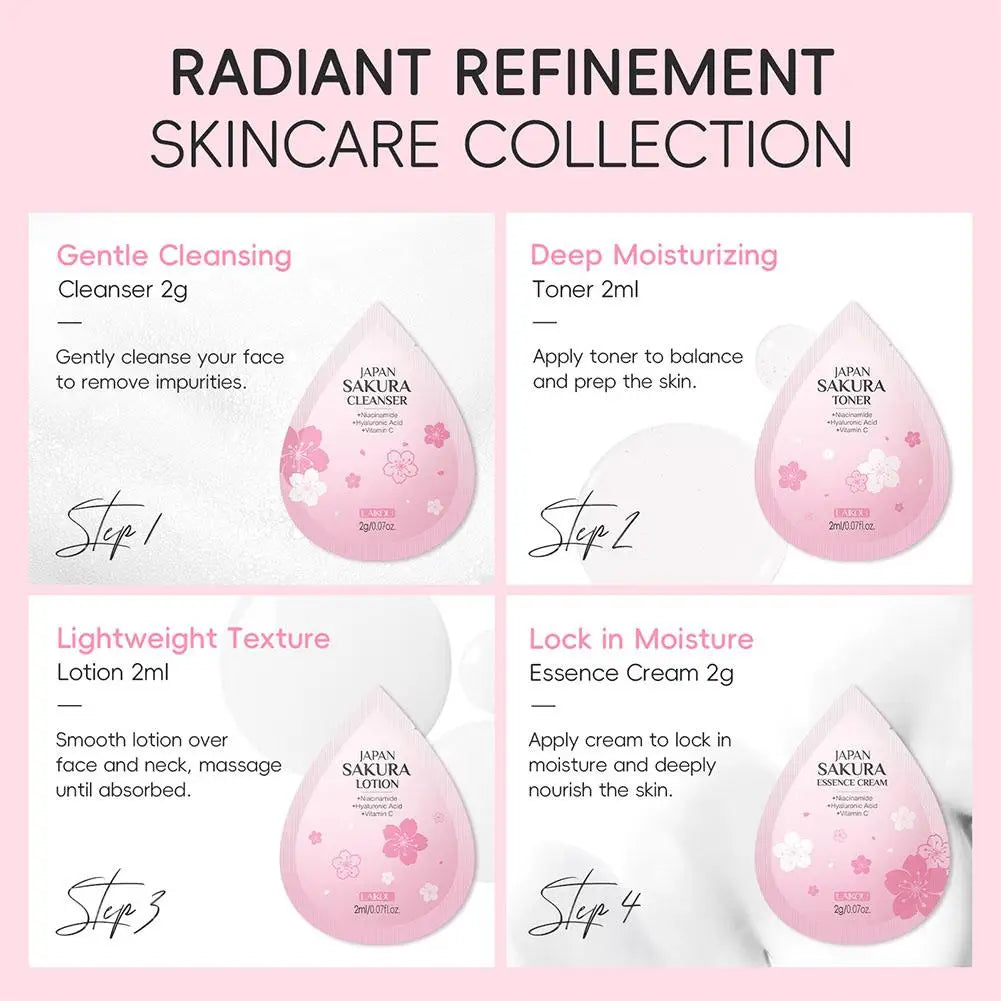 Hydrating Skin Care Mini Travel Skincare Products Including Face Wash Qme