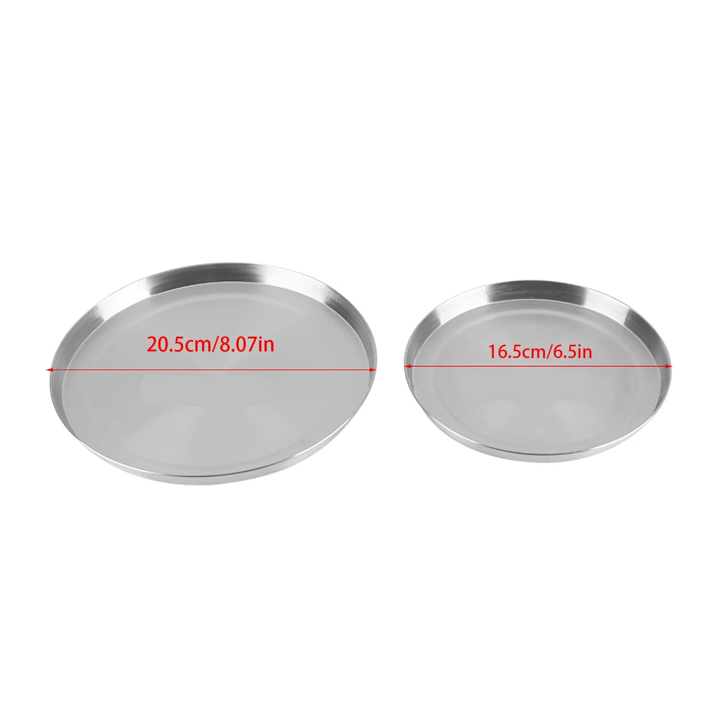 4PCS Stove Burner Covers Stainless Steel Gas Cooker Protector Caps Kitchen Top Burner Protection Cover Reusable Qme