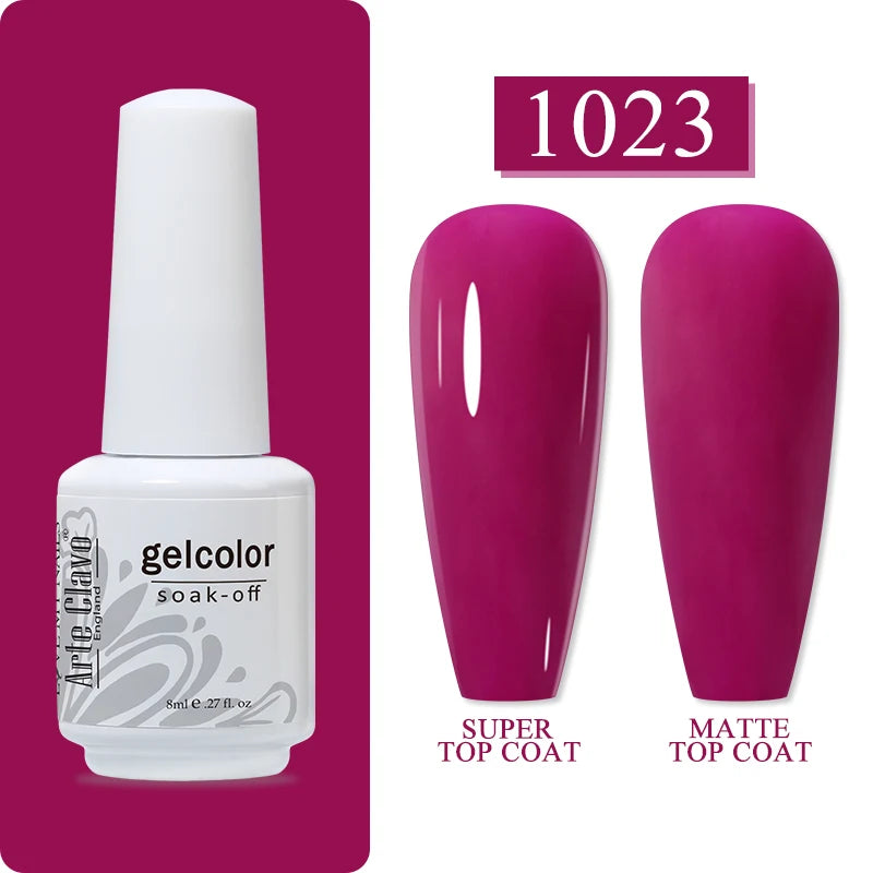Arte Clavo Art Nails Varnish Base Coat Gel Nail Polish UV LED Lamp