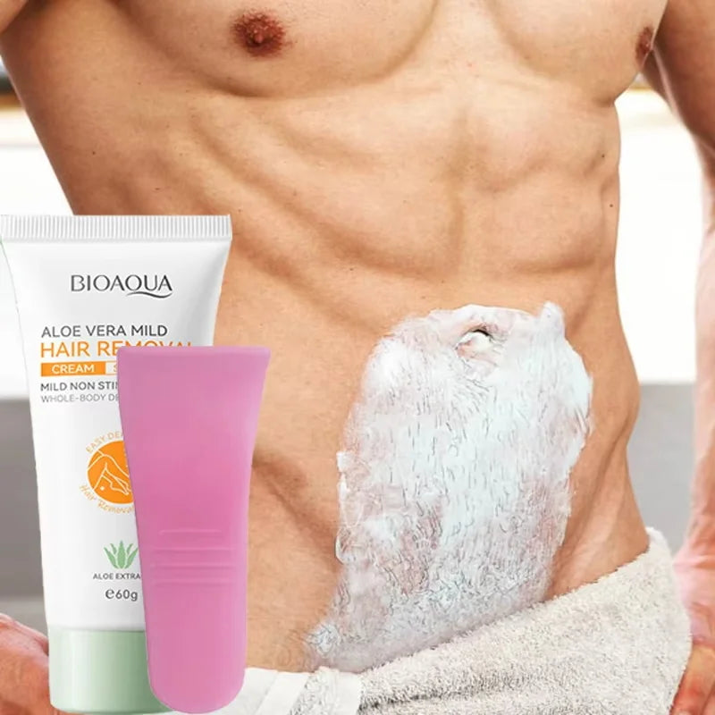 Permanent Hair Removal Cream Epilator Cream Intimate Areas Health Painless Hair Remover Growth Inhibitor Body Care For Woman Men Qme 1pc