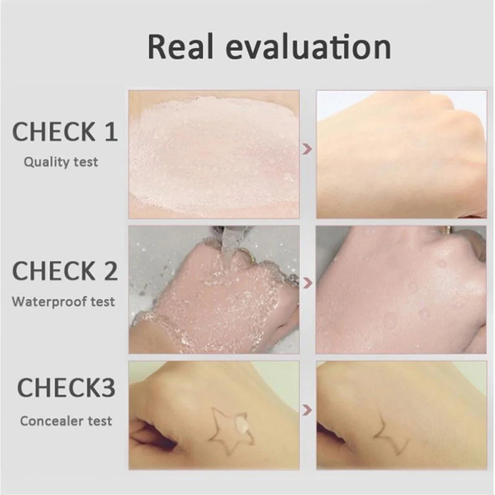 EELHOE Color Changing Liquid Foundation Moisturizing Waterproof No Creasing No Separation Concealer Makeup Products Wholesale Qme