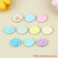 10Pcs Cute Ceramic Fish Beads Handmade Colorful Loose Spacer Beads For Jewelry Making DIY Bracelet Necklace Accessories Qme A4