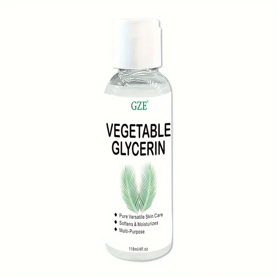 GZE Vegetable Glycerin, 100% Pure, Versatile Skin Care, Softening and Moisturizing, Multi-PURPOSE AND VERSATILE SKIN CARE Qme GZE081