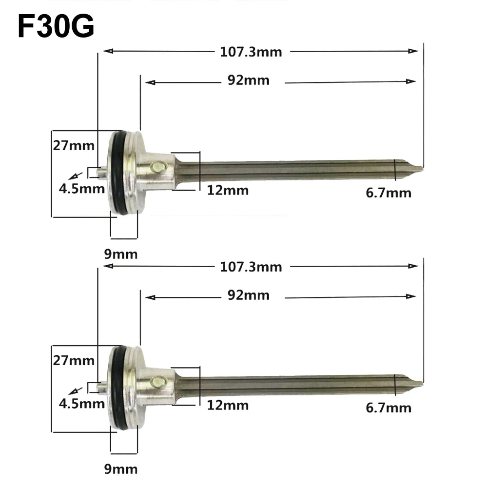 Pneumatic Nailer Needle Pins Compatible With For F30D,For F30G,T50DC,ST64,P625B,1013J,422J Air Nailer Replacement Parts Qme F30G
