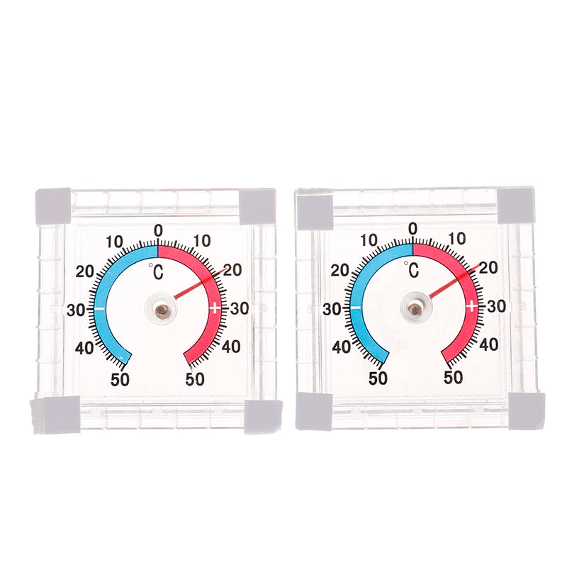 -50°C~50°C Temperature Window Indoor Outdoor Garden Home Graduated Disc Measurement Multimeter. Qme