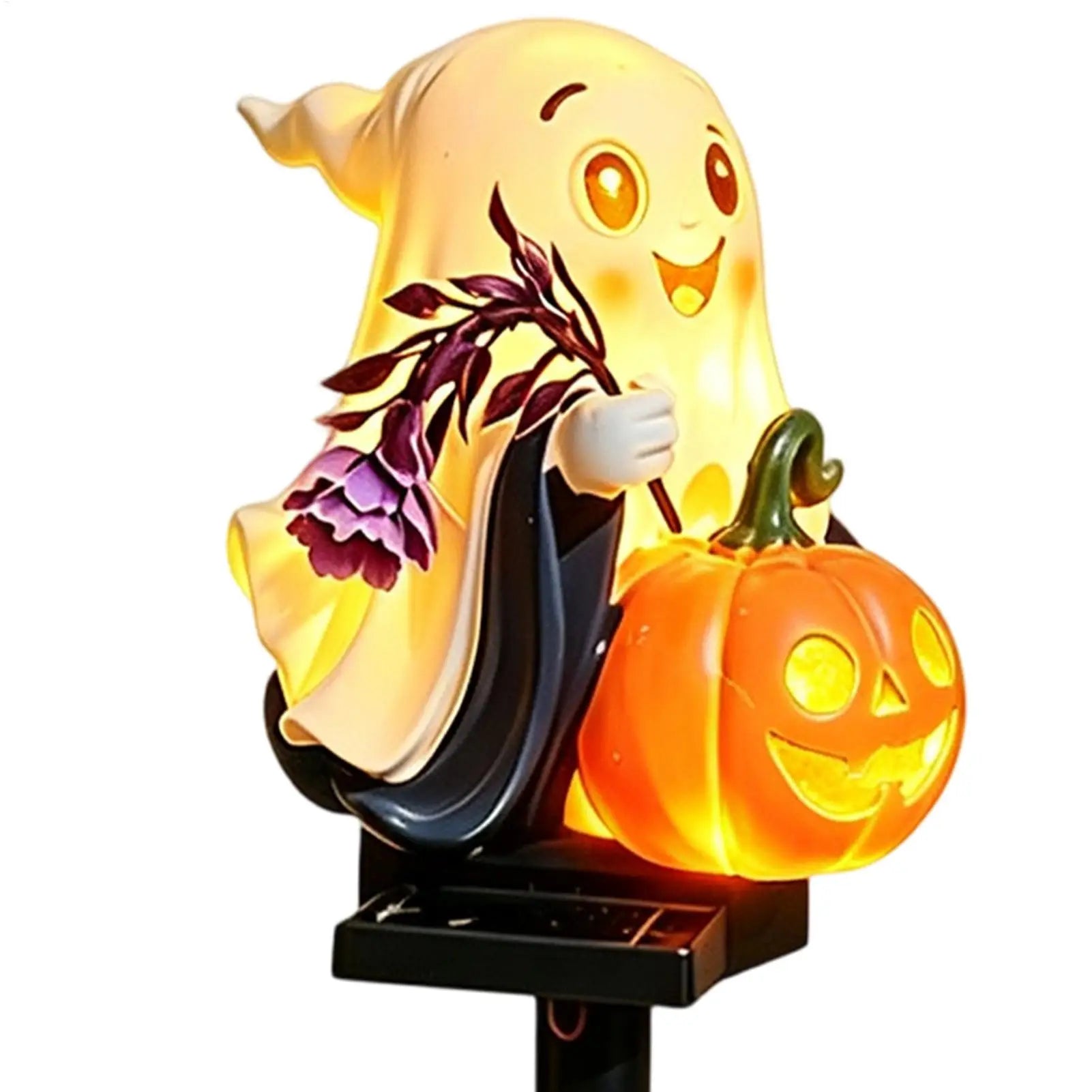 Solar Halloween Lights Spooky Weatherproof Outdoor Decoration Ghost Qme