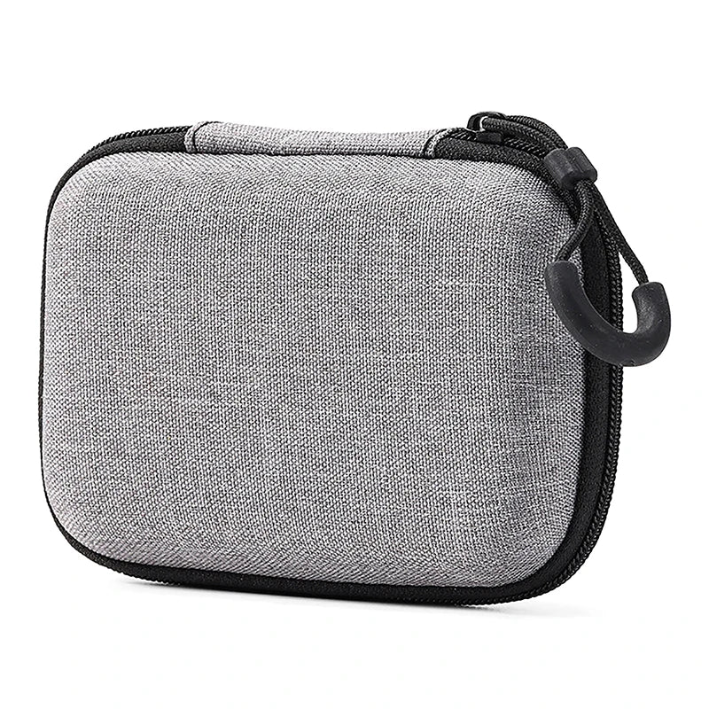 Portable Shockproof Headphone Case Earphone Bag Headset Storage Hard Qme one size C