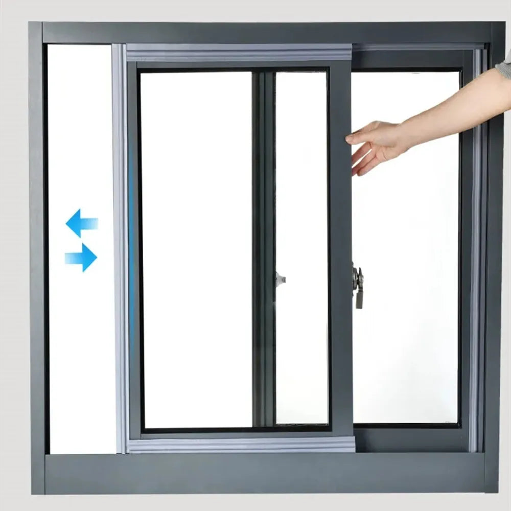 40M-4M Acoustic Insulation Foam Window Weather Seal Strip for Sliding Door Windows Windproof Soundproof Cotton Seal Gap Filler Qme