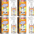 Kitchen Foam Cleaner Powerful Dissolving and Removing Stubborn Oil Stains Cleaning Cooking Utensils Multi-purpose Cleaning Spray Qme 4 X 120ml Boxed