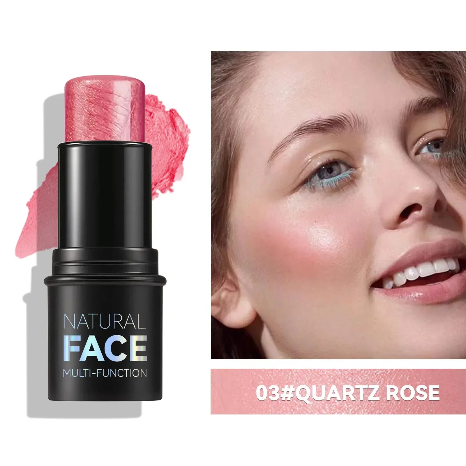 Makeup Face Contouring Bronzer Stick Multifunctional Highlighter Qme 03