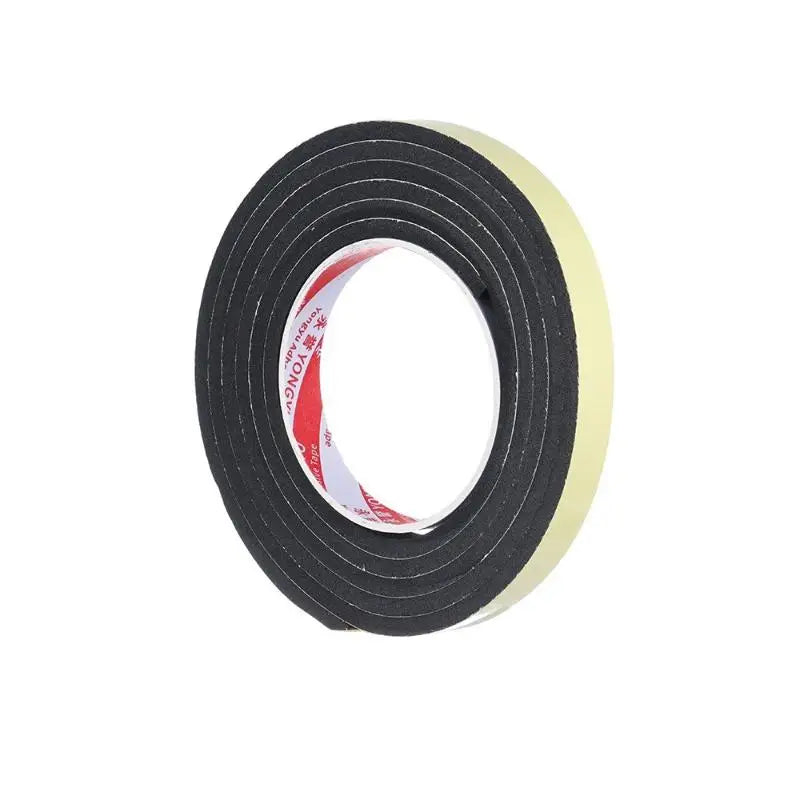 EVA Single Sided Foam Tape Multiple Thickness High Adhesion Shock Absorption Sealing Noise Reduction Home Use DIY Craft Mounting Qme 2mx15mmx5mm BR