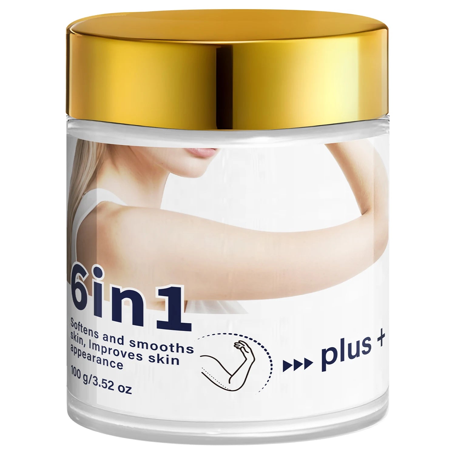 6in1 Multi-effect Lifting Body Cream, Hydrating Firming to Smooth Rough Skin Texture Qme WHITE 100g