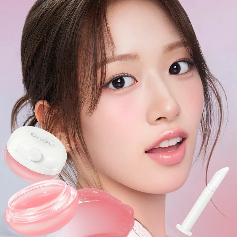 Hydrating Fruit Jelly Lip Balm & Lip Mask, With Vitamin E & Shea Butter, Nourishes & Moisturizes For Dry And Chapped Lips Qme