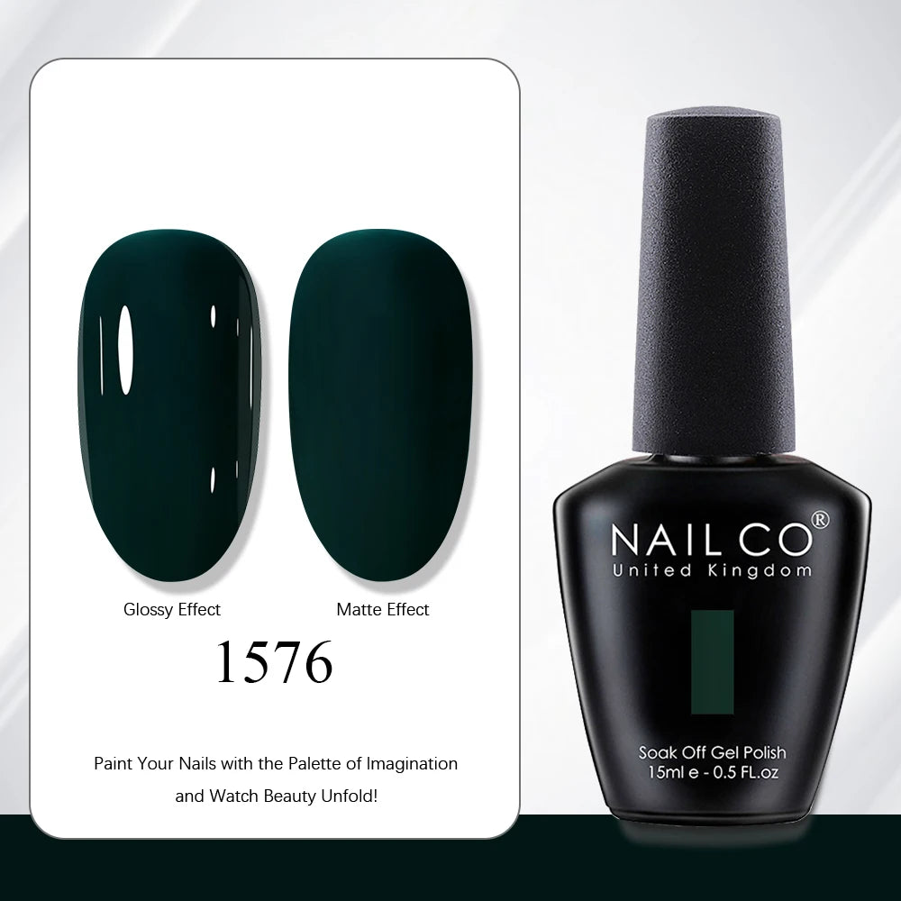 NAILCO Nail Gel Polish Autumn Product Art Soak Off UV Varnish Lacquer