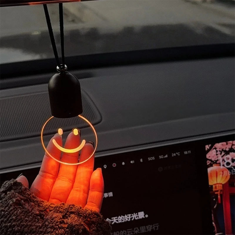 Acrylic Luminous Light Bulb Pendant Mini Jewelry Retro Atmosphere Qme