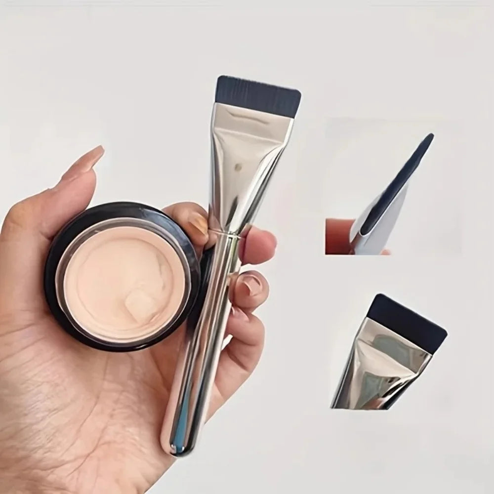Foundation Brush Korean Makeup Brush Ultra-Thin One-Line Mask Brush Primer Concealer Blending Foundation Cream Makeup Brushes Qme