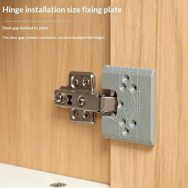 Hinge Quick Positioning Tool Cabinet Door Fast Installation Accurate Qme
