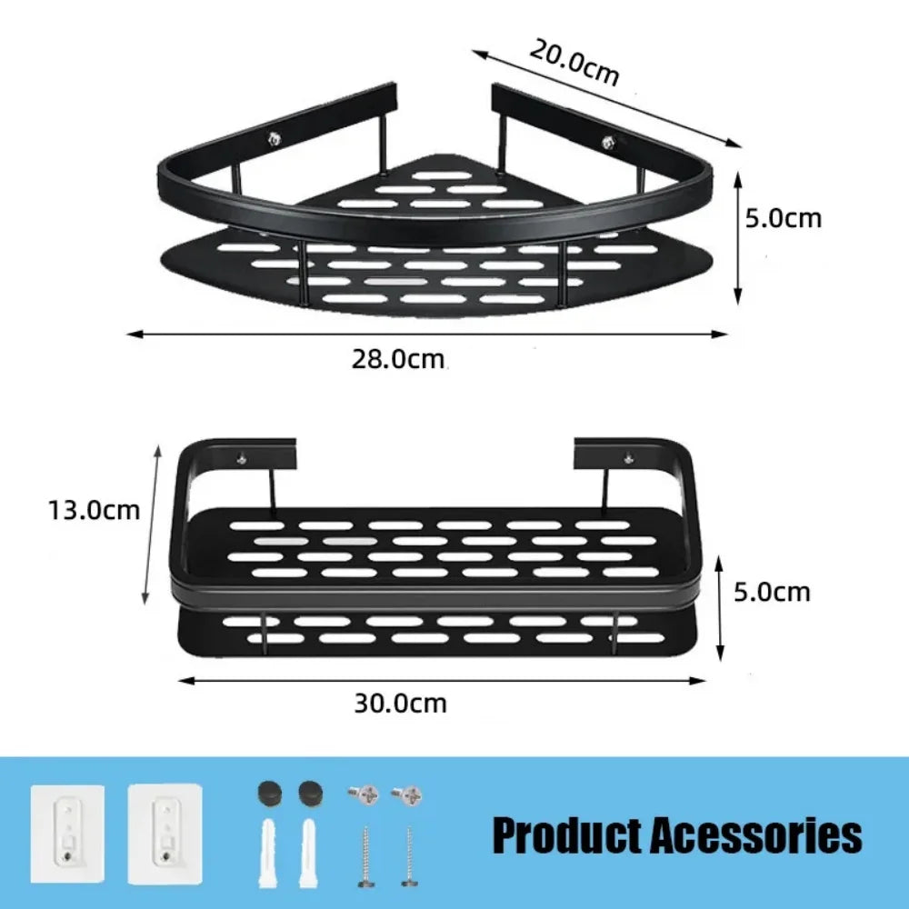 Bathroom Storage Rack Environmentally Friendly Recyclably Support Rack Shampoo Shower Soap Solution Organizer Household Products Qme