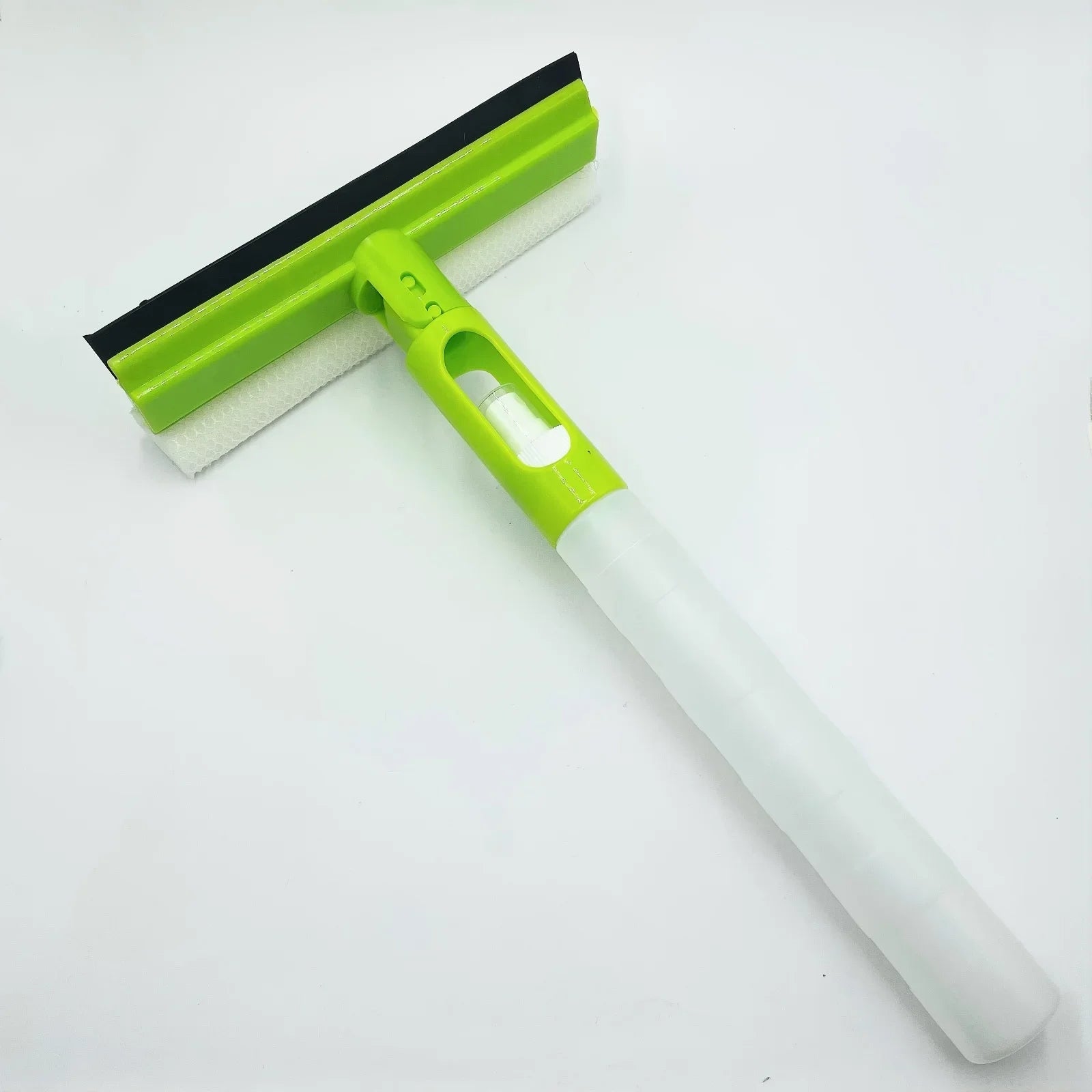 3-In-Collapsible Vehicle Window Cleaner, Versatile Rotating Spray Wiper Featuring Spray And Sponge, Without Battery Qme