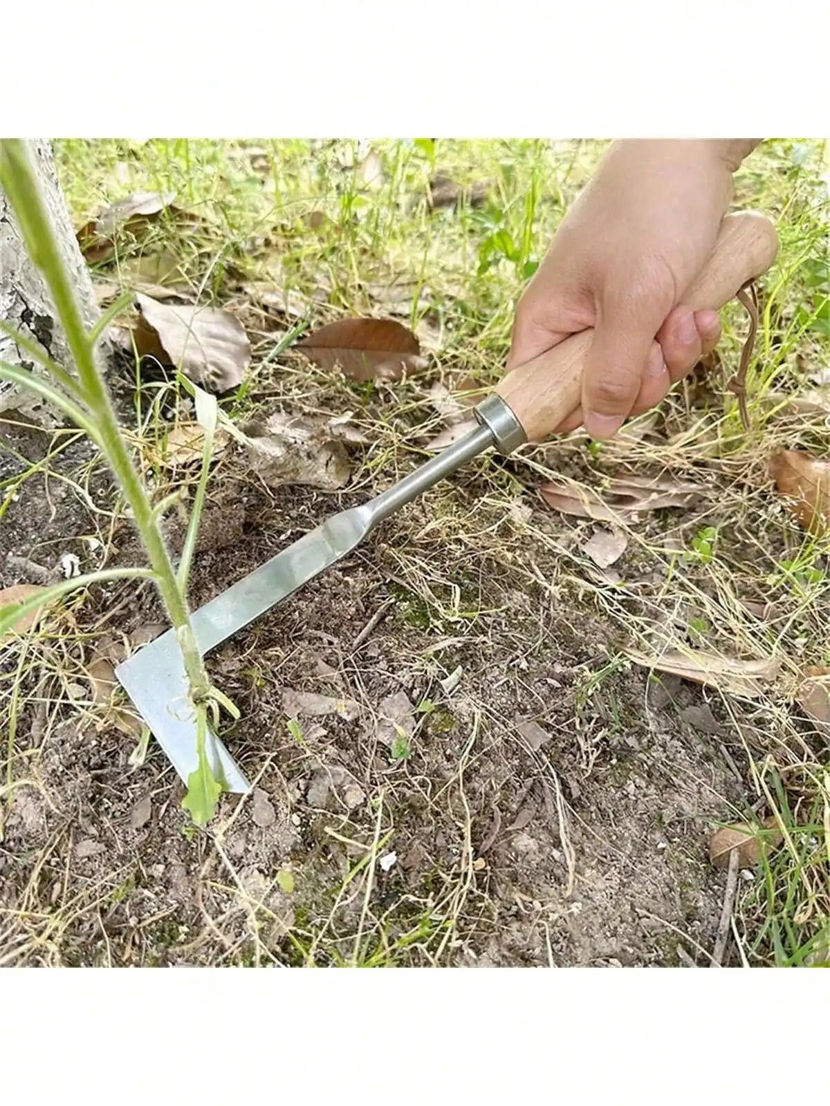 Garden Weeding Tool Puller L-shaped Manual Crack Weeder Extractor Qme