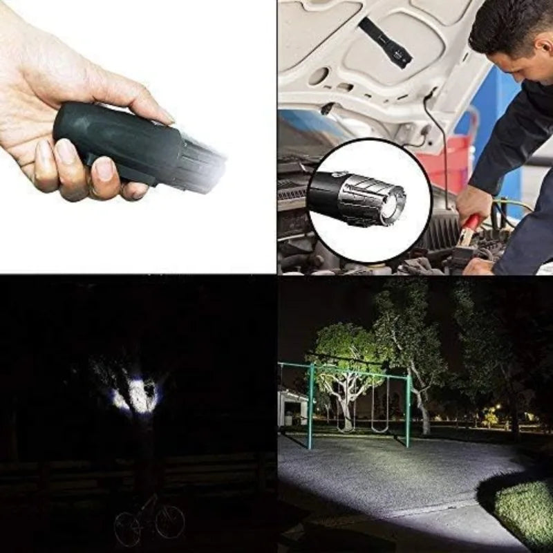 Waterproof Bike Lights, LED Bike Front Light with Taillight,USB Rechargeable Bicycle Lights 4 Modes Headlight for Cycling Safety Qme