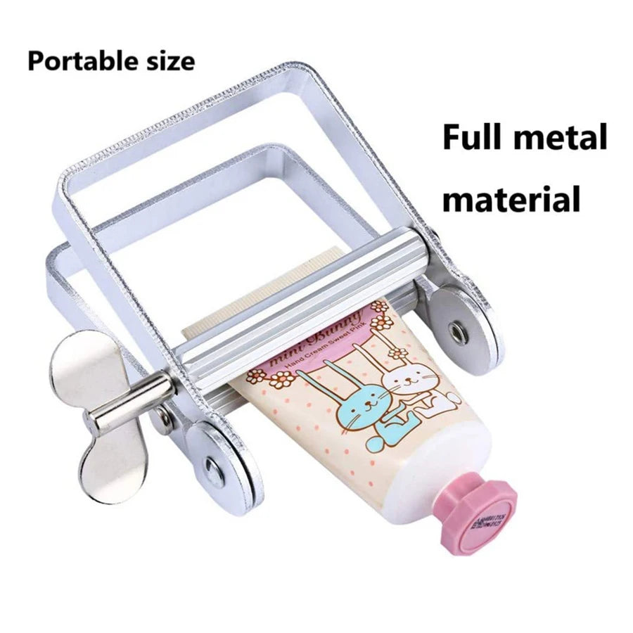 Metal Toothpaste Tube Squeezer-Large Multifunctional Tube Wringer Roller Dispenser for Hair Color Dye,Paint Tubes,Dispenser Tool Qme