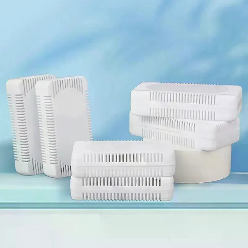 1/2/5pcs Empty Refrigerator Deodorizer Box Reusable For Keeping Fridge Fresh Removing Odors And Extending Food Shelf Life Qme