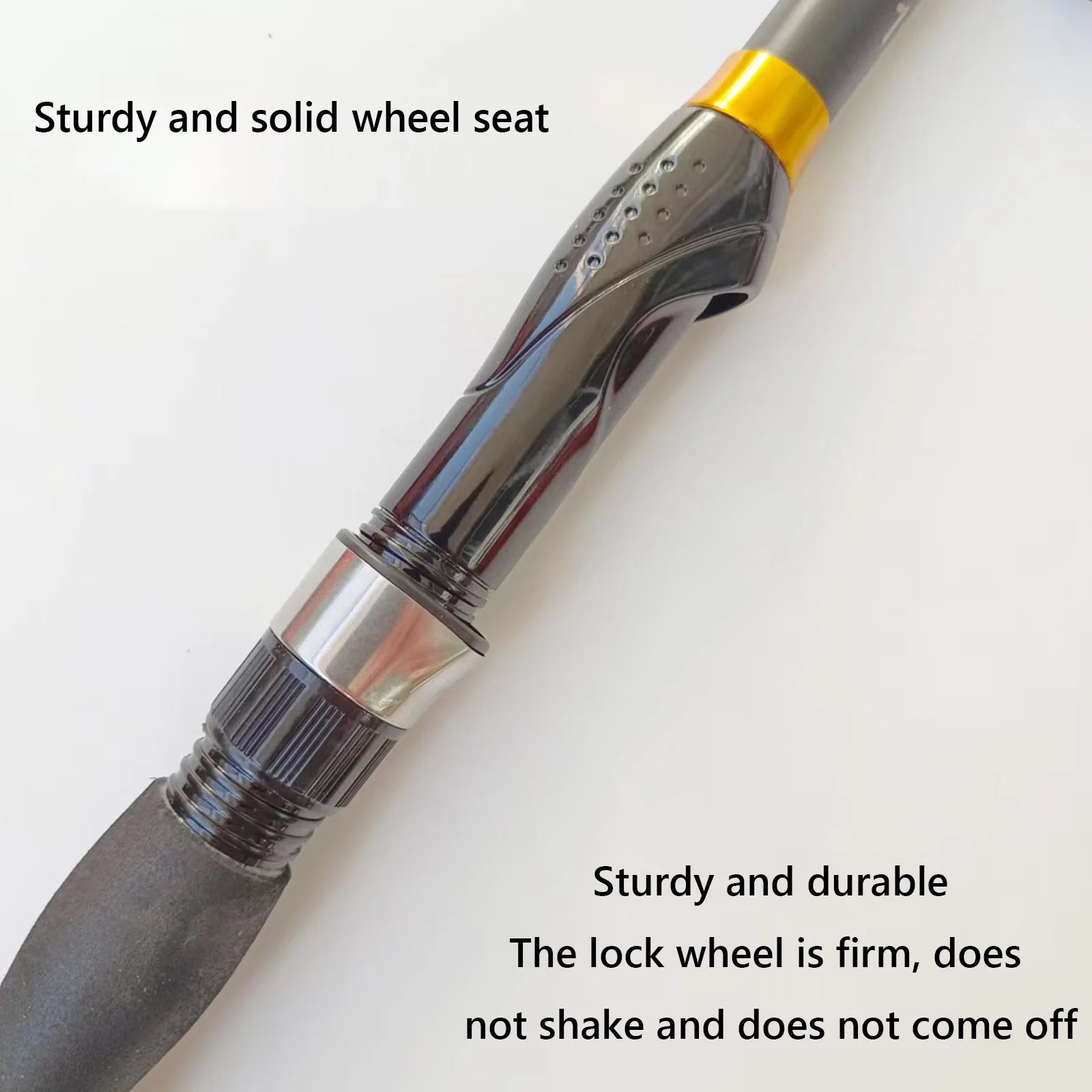 Portable Collapsible Fishing Pole Lightweight and Compact Design Portable Angling Pole Super Short for Saltwater and Freshwater Qme