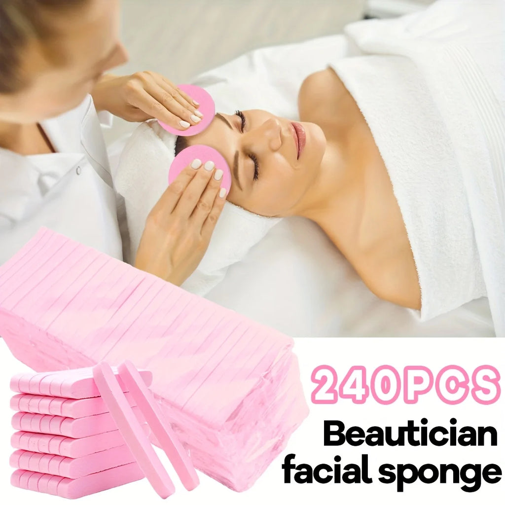 Facial Sponges Compressed Washing Face Sponge Pads Exfoliating Masks Qme