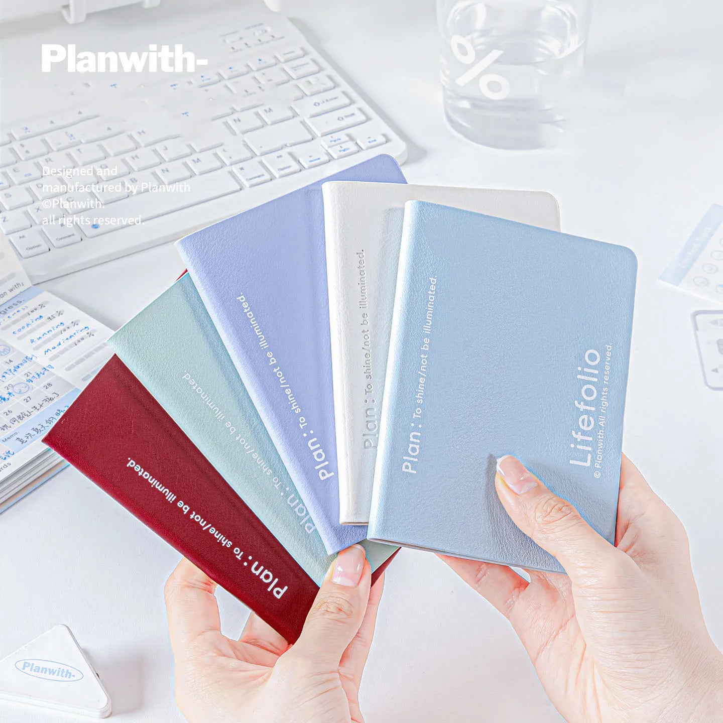 TIANZI INS style multi-purpose notebook records your life journey goals schedule aesthetics stationery supplies Qme