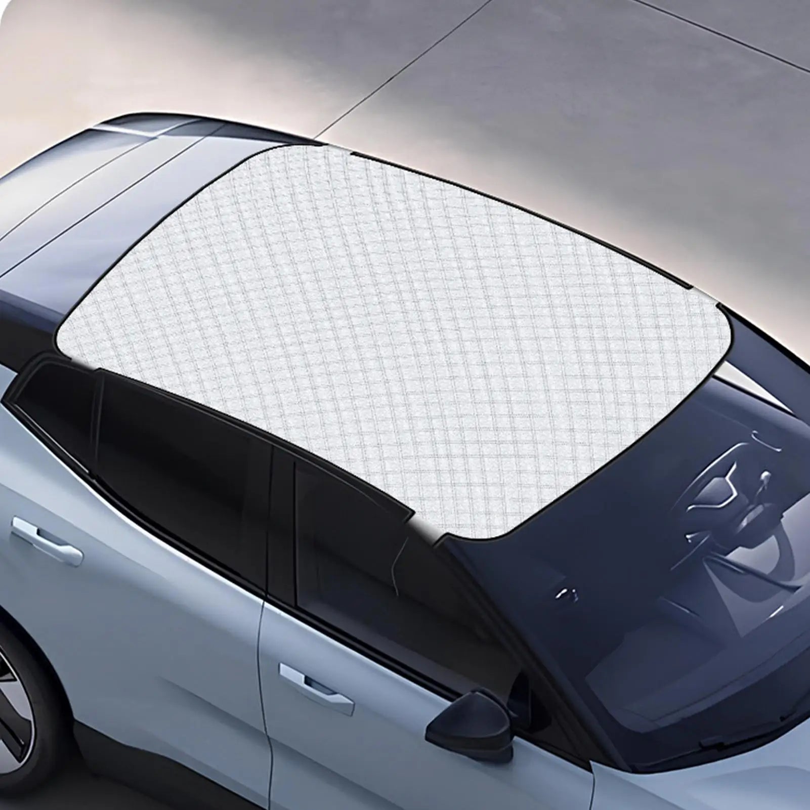 Car snow cover Waterproof Car Top Protection Accessories Overnight Sunroof Shade for Sedans SUVs Car Sleeping Camping Qme