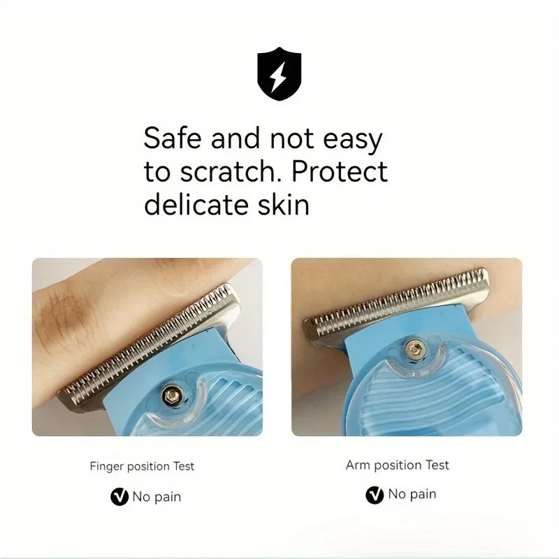 Transparent Body Electric Hair Clipper Professional Trimmer USB Rechargeable Hair Cutting Machine For Men Holiday Gift For Him Qme