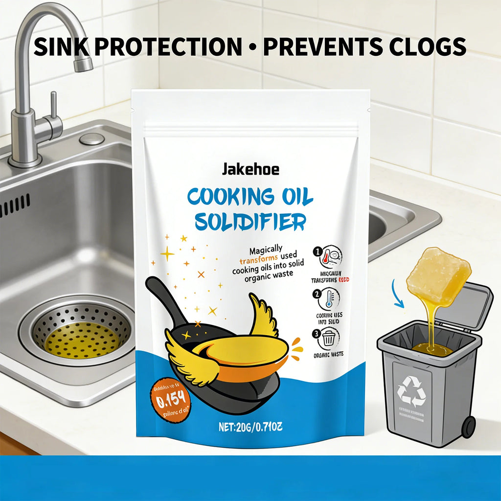 Edible Oil Coagulant Quickly Solidify Waste Oil Wide Application Environmental Friendly Kitchen Waste Oil Solidification Powder Qme
