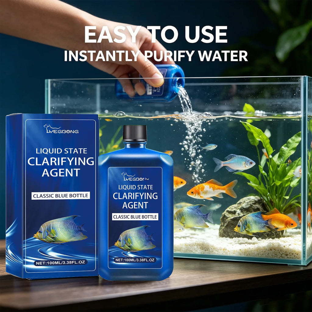 Liquid State Clarifying Agent Remove Various Algae Improve Water Quality Reduce Odors Long-Term Protection Water Purifying Agent Qme
