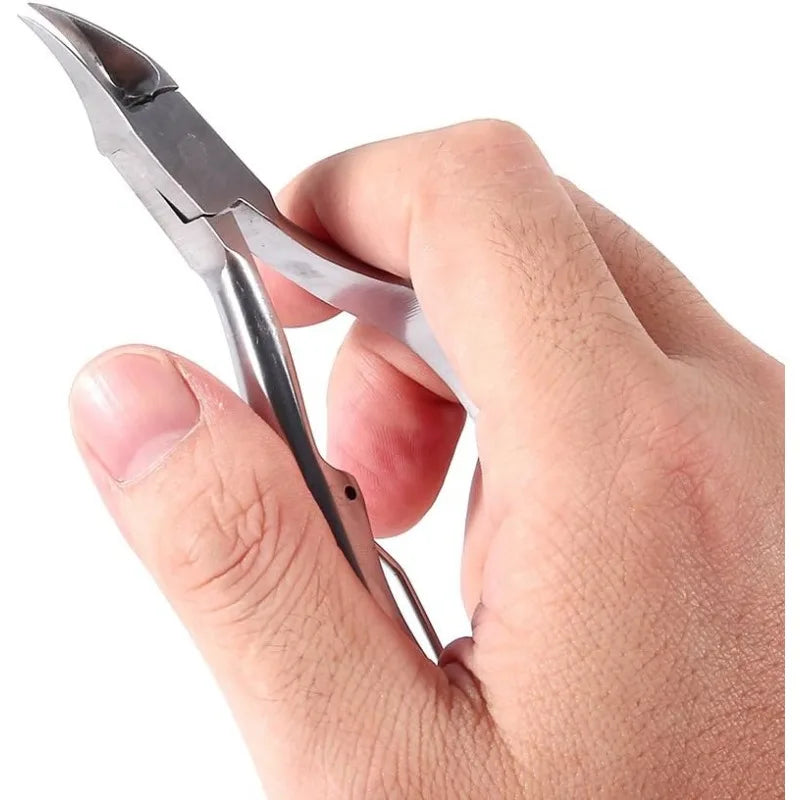 Cuticle Nippers Stainless Steel Nail Dead Skin Clipper Portable Toe Qme