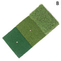 30 Golf Hitting Mat Indoor Outdoor Mini Practice Durable PP Grass Pad Qme B