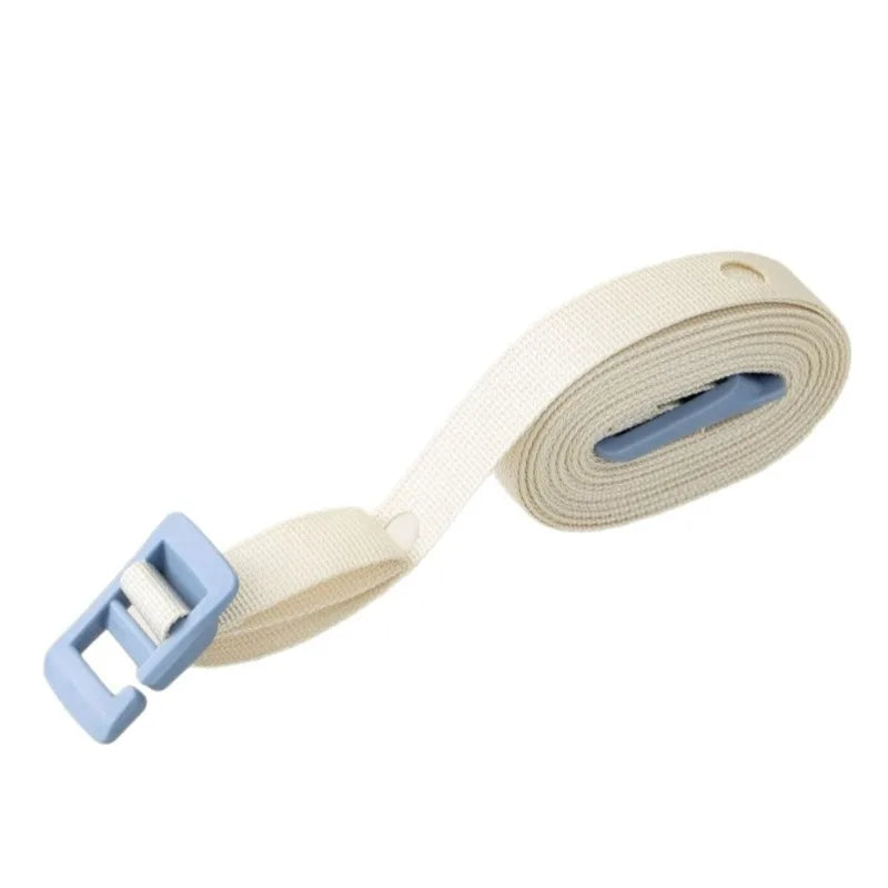Travel Clothesline 11 5FT Non-slip Windproof Nylon Retractable No Qme Beige