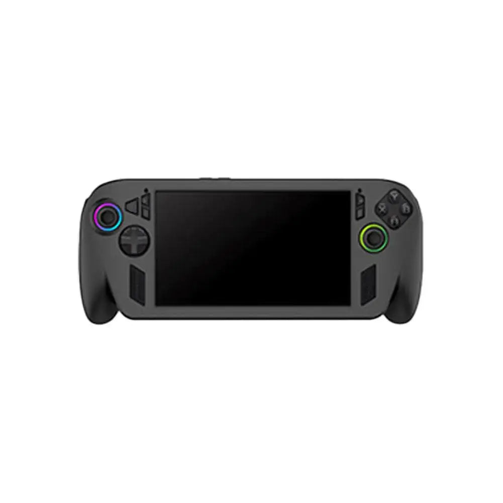 For ROG For Xbox Ally X Handheld Silicone Protective Case Non-slip And Anti-fall Protective Cover Soft Durable Easy To Install Qme black