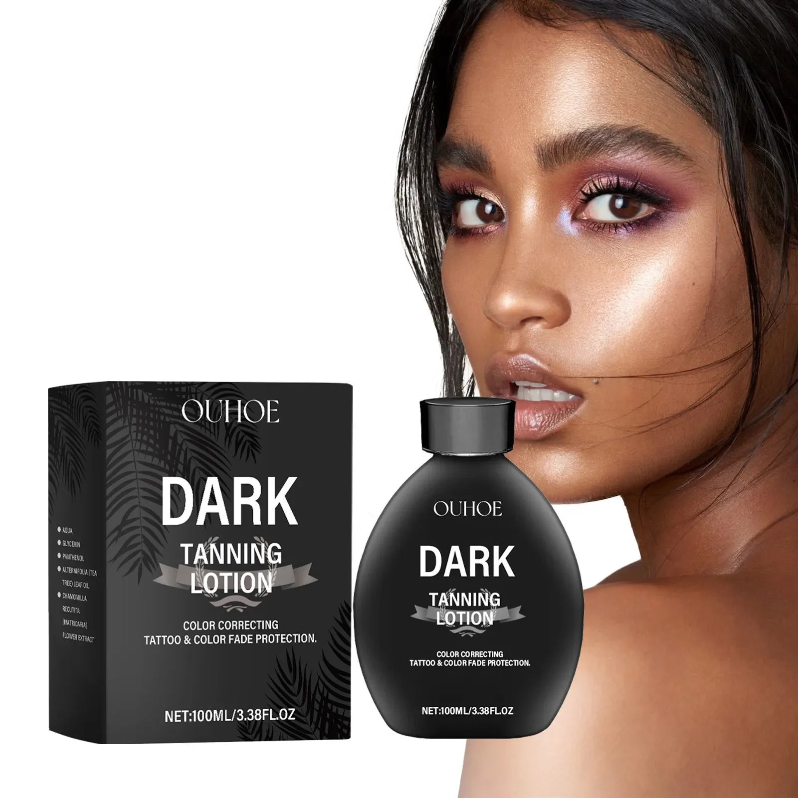 Self Tanning Lotion Long Lasting Bronzer Dark Wheat Sunless Tanner For Face Body Solarium Moisturizing Nourish Fake Tan Cream Qme