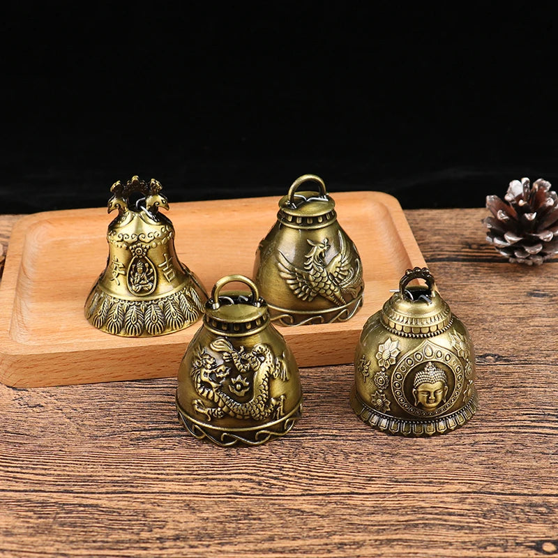 Feng Shui Wind Chime Bell Antique Good Luck Lucky Blessing Qme
