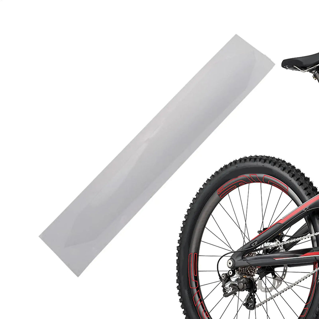 Chainstay Protector Clear Chainstay Bicycle Frame Tape Guard Protective Film for Mountain Bike Road Bike Chain Film Cover Chain Qme