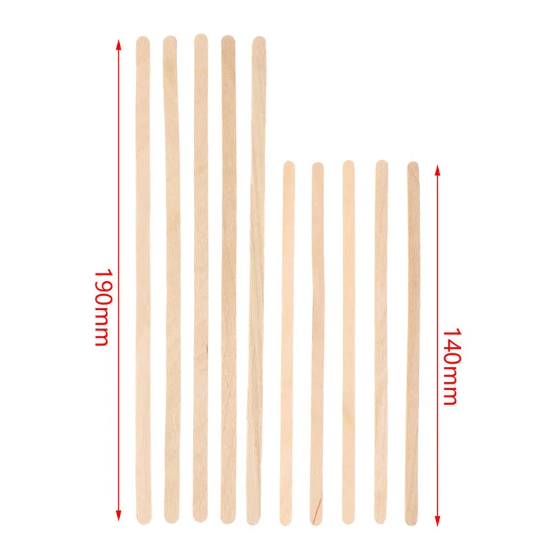 Disposable Wooden Coffee Stirrers Natural Wood Beverage Stir Sticks Qme