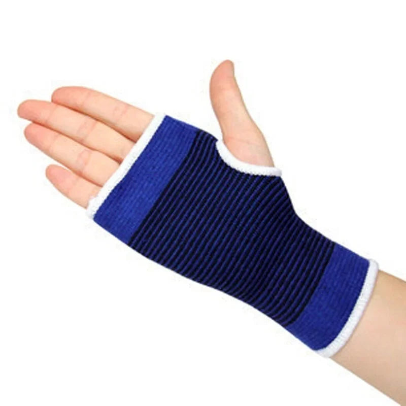 1 Sports Wristbands Cotton Knitted Elastic Wrist Support Basketball Qme
