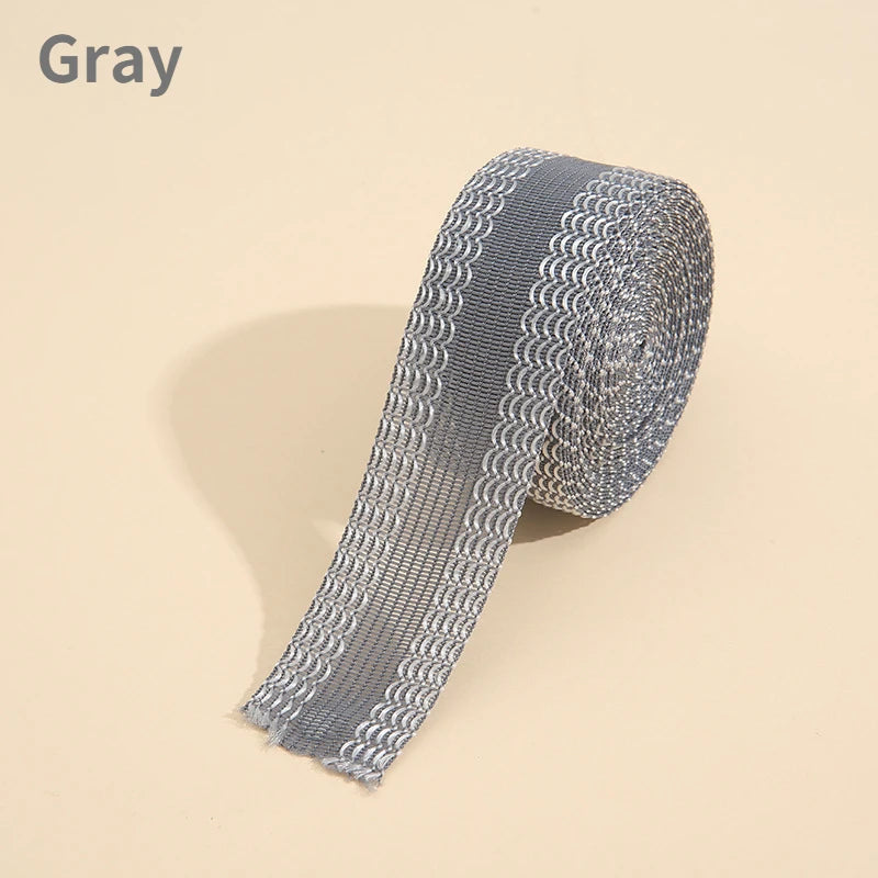 2M-5M Self-Adhesive Pants Paste Iron on Pants Edge Shorten Self-Adhesive Pants Mouth Repair Paste Hem Tape for Jeans Trousers Qme Gray 3M