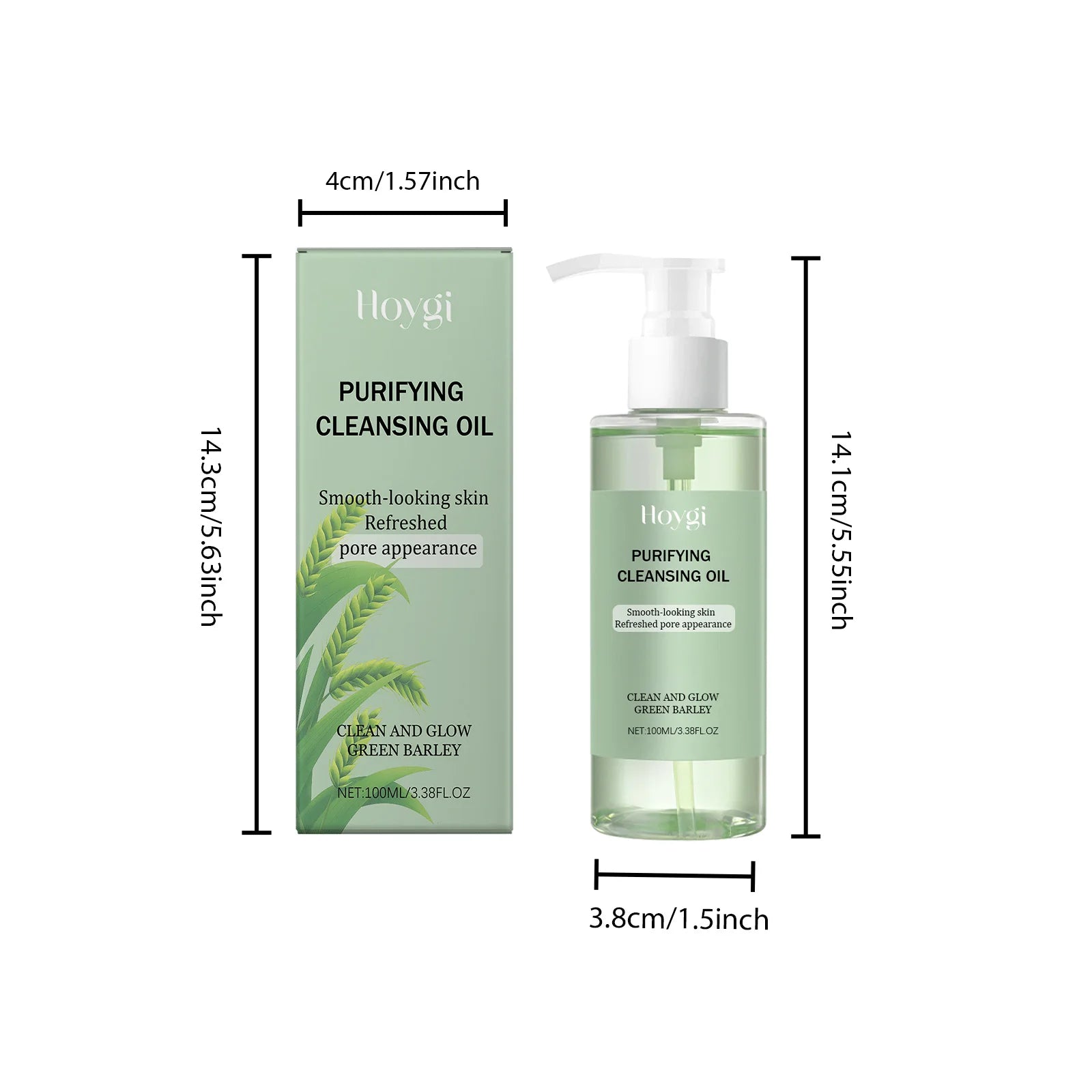 Makeup Removal Oil Non-Greasy Cleanse Purifying Pores Moisturizing Refresher Non Irritating Facial Makeup Remover Cleansing Oil Qme