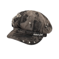 Cute Korean Star Octagonal Hat Versatile Polyester Painter Cap Qme Coffee
