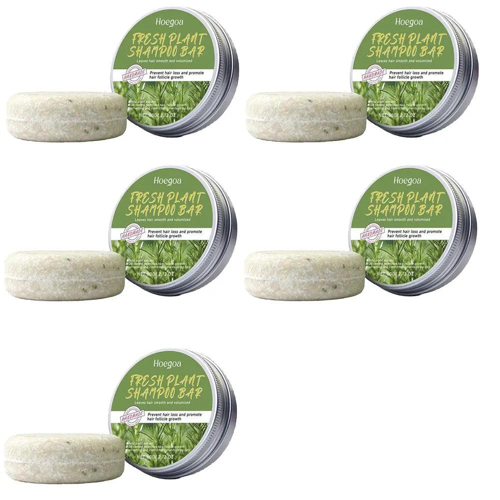 Rosemary Hair Loss Shampoo Soap Deep Cleansing Scalp Massage Qme 5pcs Rosemary Soap