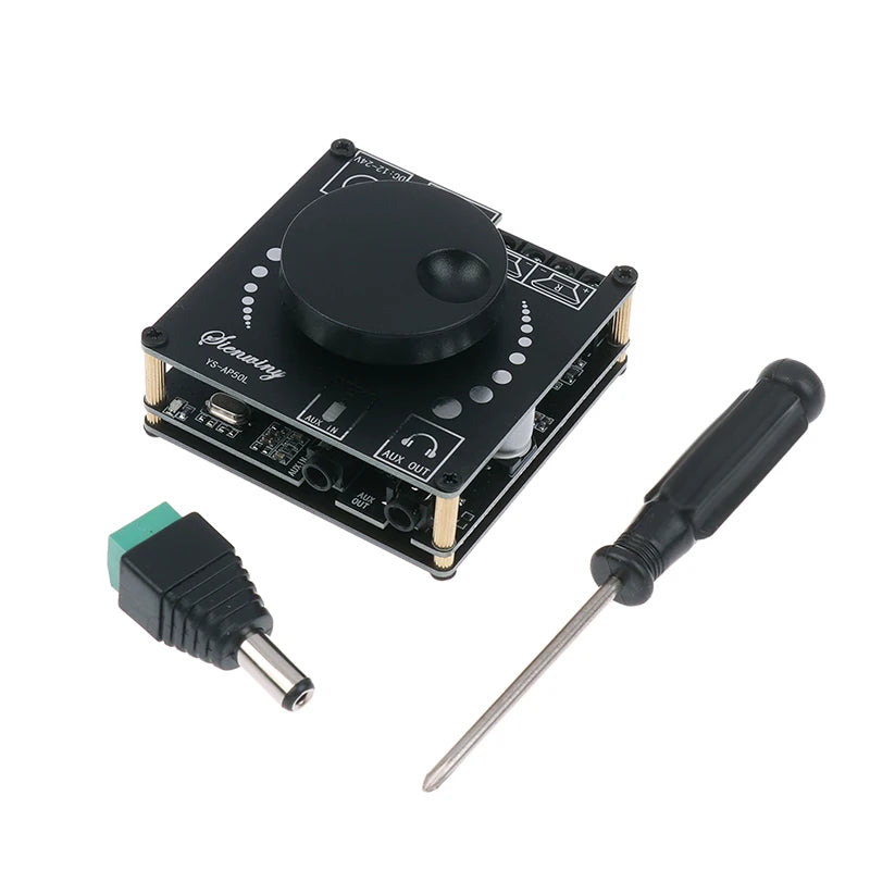 Stereo AUX USB APP DC12V-24V YS-AP50L Bluetooth-compatible 5 0 Qme