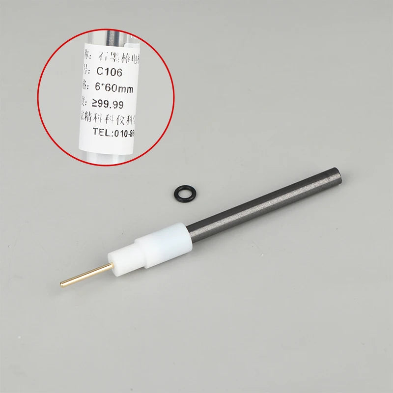 3/4/5/6MM Electrode Research Rod Electrolysis High-purity Electrolysis Anode Carbon Rod Qme 6x60mm