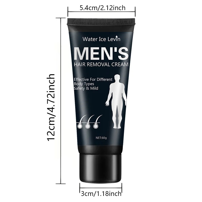 Hair Removal Cream, Quick Removal in Five Minutes, Wipes Clean, Moisturizing and Nourishing, No Black Spots, Long-Lasting Effect, Suitable for Hair Removal on the Entire Body, Hypoallergenic, Unisex Qme